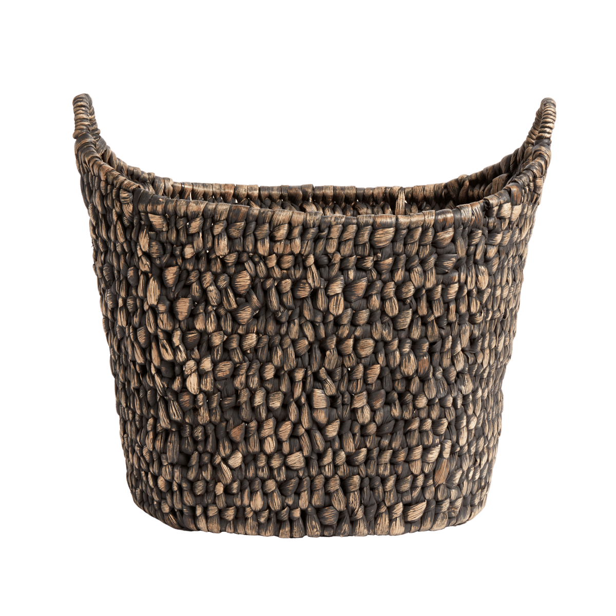 MUUBS Basha korg 42 cm Vattenhyasint-svart | Skandinavisk Design | Förvaringskorgar |