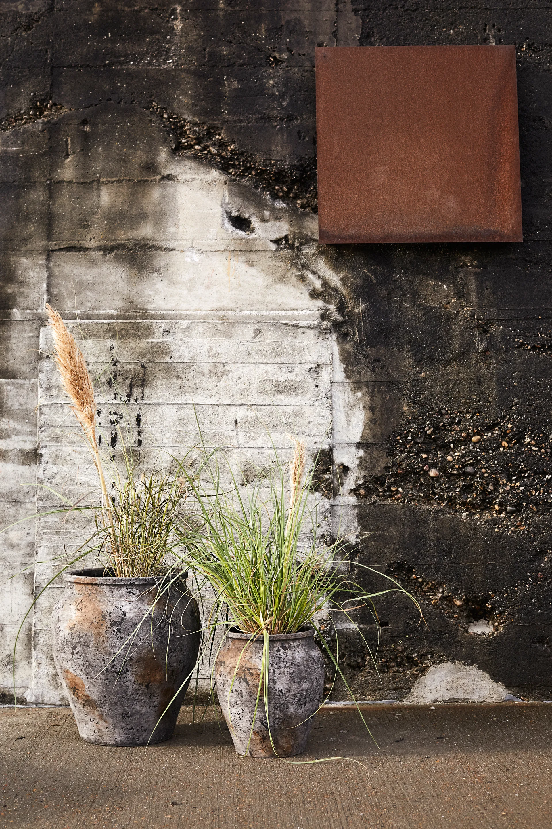 Hanja kruka h51 cm Ø44 cm, Rustic MUUBS