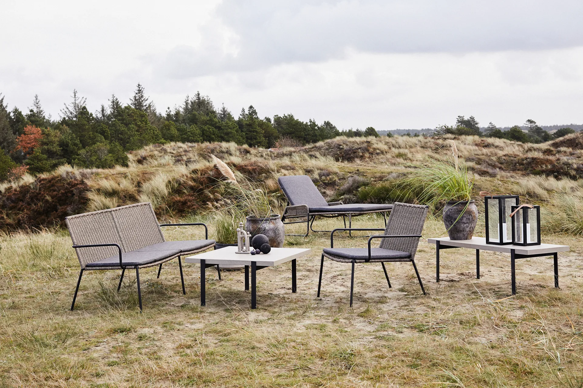 Hanja kruka h51 cm Ø44 cm, Rustic MUUBS