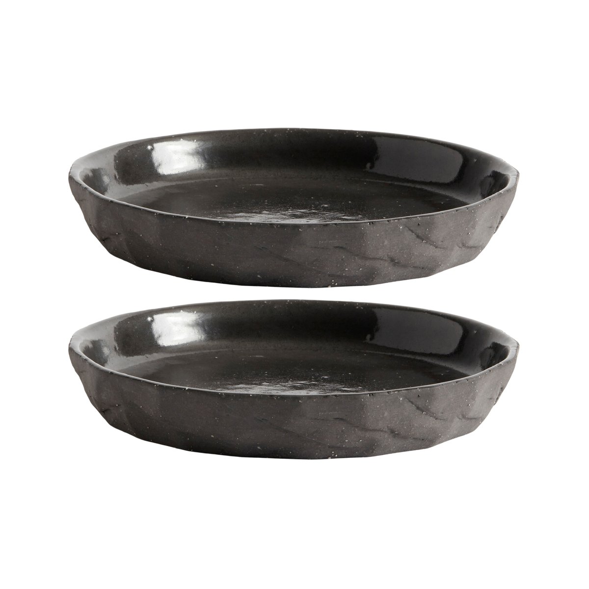 MUUBS Kuri tallrik 16 cm 2-pack Stone | Skandinavisk Design | Assietter | Grå