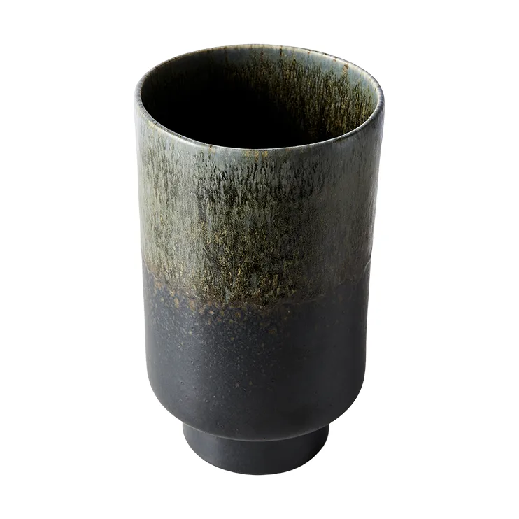 Lago vas M Ø13x22 cm, Forest green MUUBS