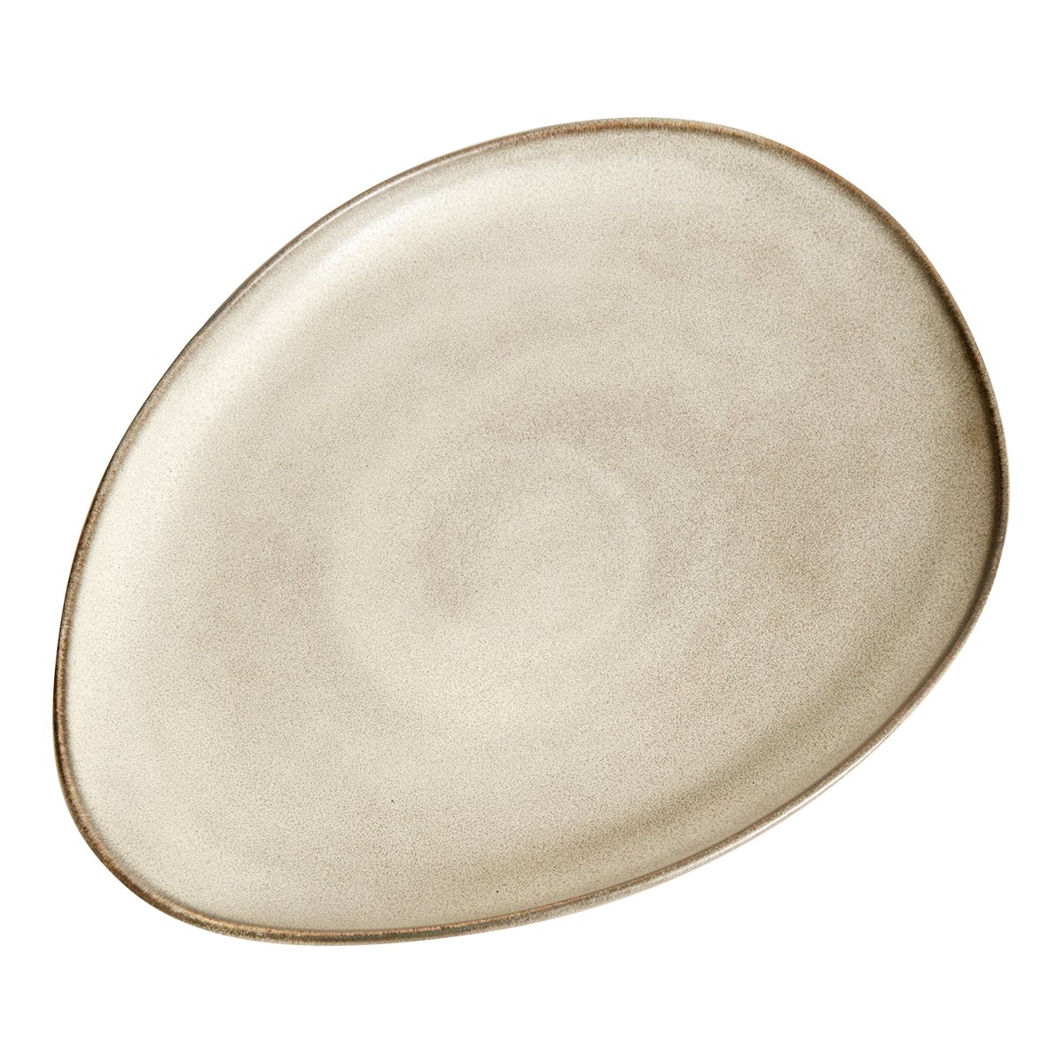 MUUBS Mame tallrik 31 cm Ostron | Skandinavisk Design | Mattallrikar | Beige