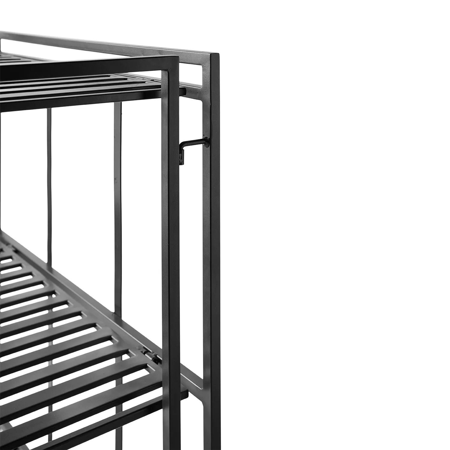 Manhattan High hylla 65,5x33x111 cm, Black MUUBS