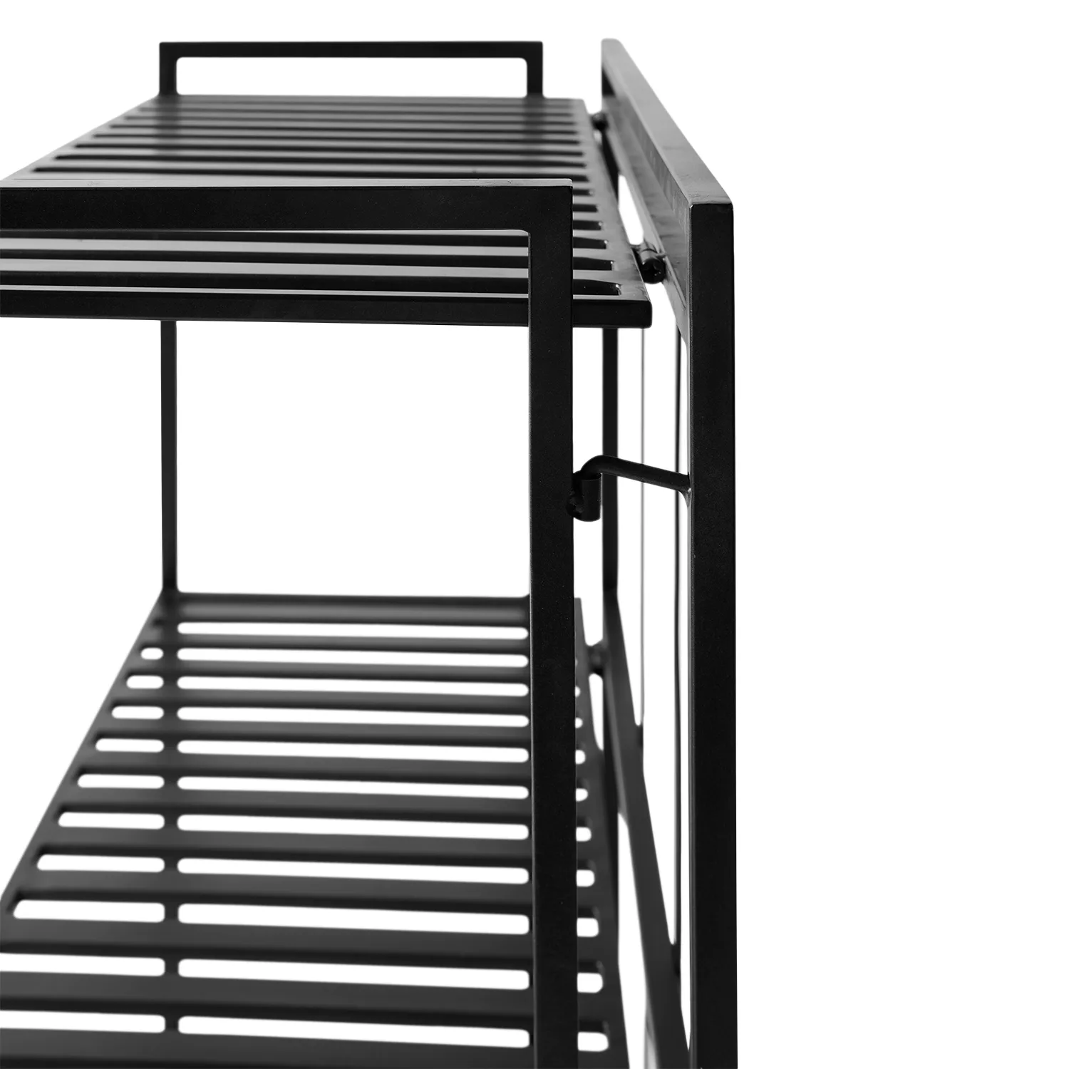 Manhattan Low hylla 65,5x33x79,5 cm, Black MUUBS