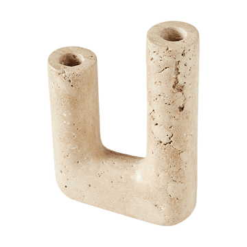 Minerva ljusstake 20 cm - Creme - MUUBS