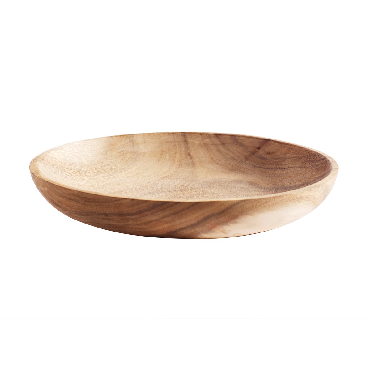 Muubs teak tallrik 18 cm Natur | Skandinavisk Design | Assietter | Beige
