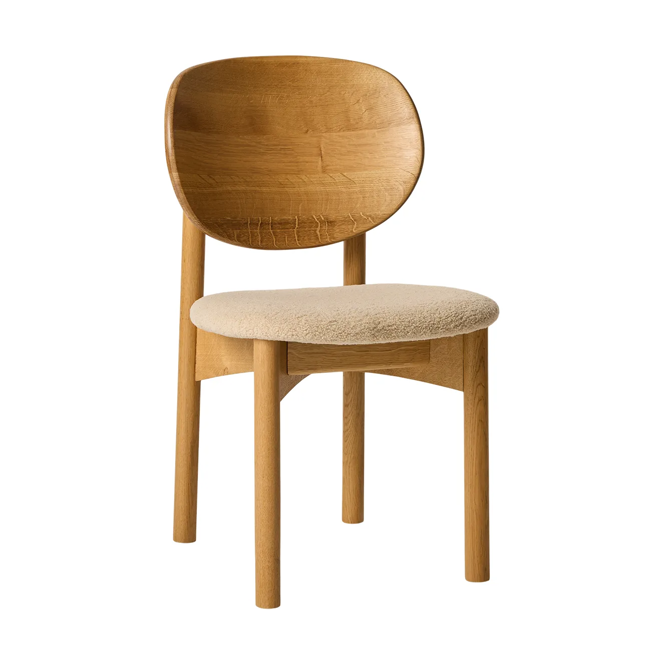 Oka stol, Naturoljad ek, sand MUUBS