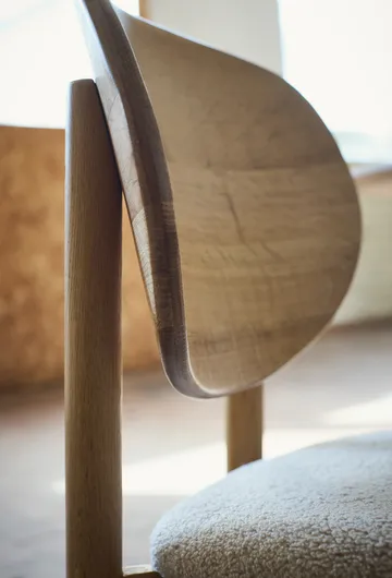 Oka stol - Naturoljad ek, sand - MUUBS