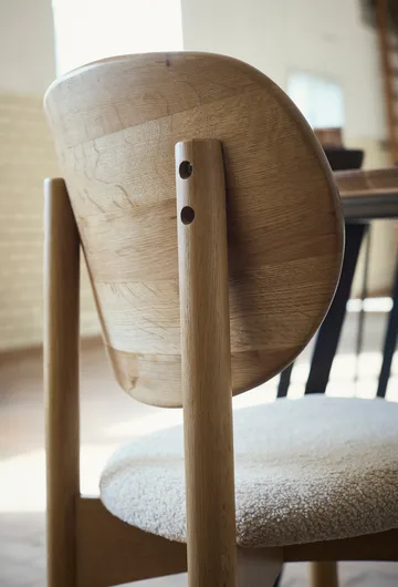 Oka stol - Naturoljad ek, sand - MUUBS