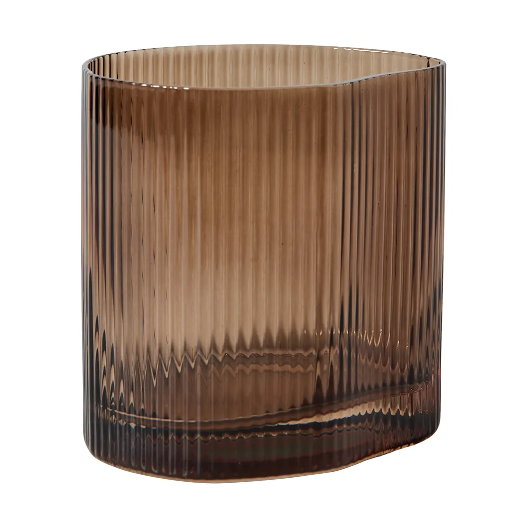 Ripe dricksglas 39 cl, Smoked brown MUUBS