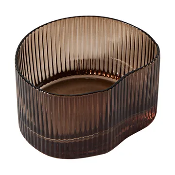 Ripe dricksglas lågt 20 cl - Smoked brown - MUUBS