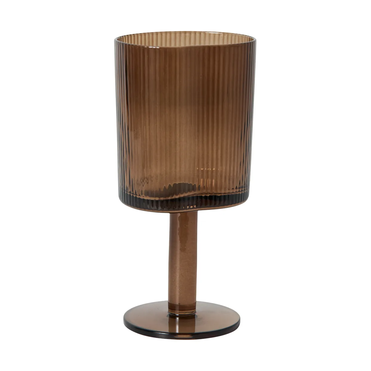 Ripe vitvinsglas 21 cl, Smoked brown MUUBS