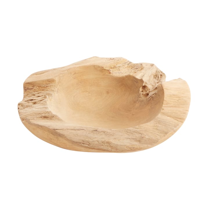 Skål Rustic Teakrot Ø30 cm, Natur MUUBS