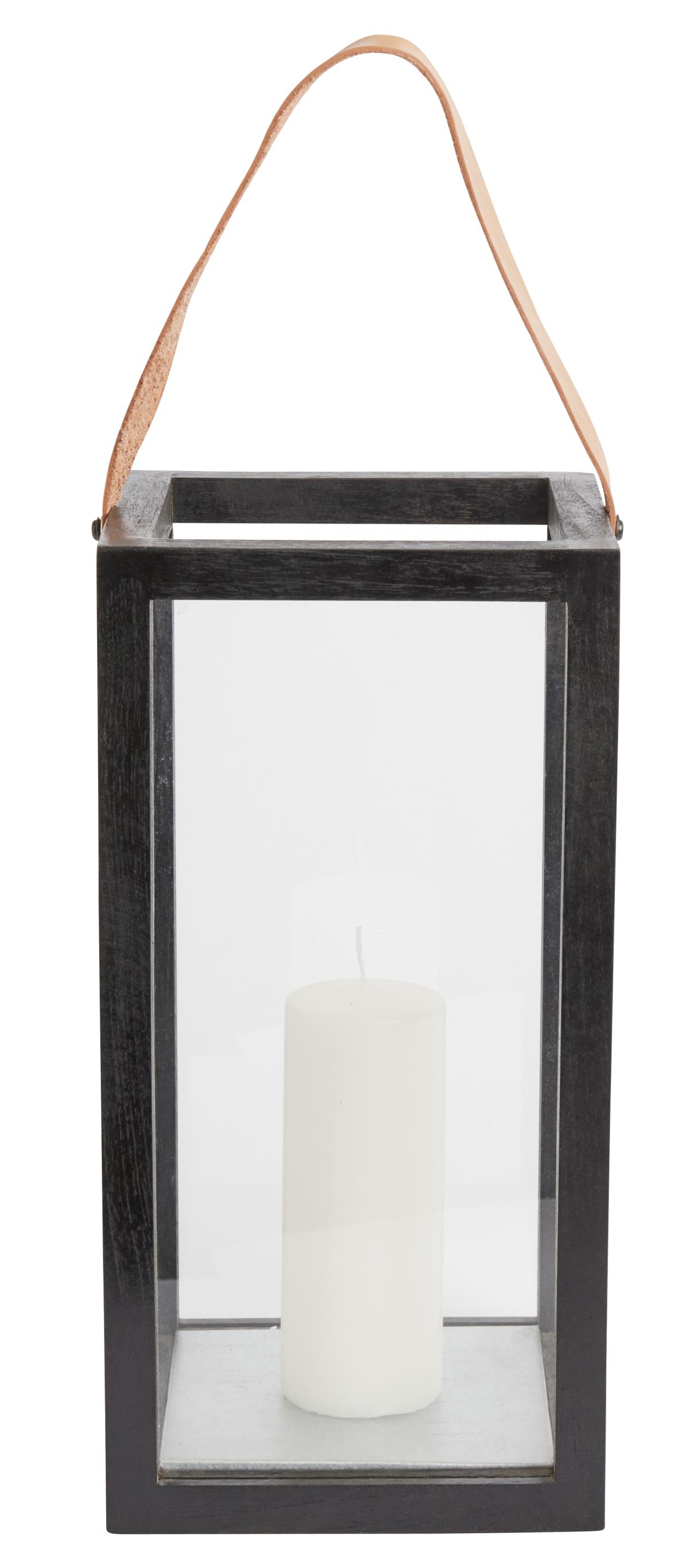 MUUBS Storm Lykta 40 cm Svart | Skandinavisk Design | Ljuslyktor & Ljusfat | Svart