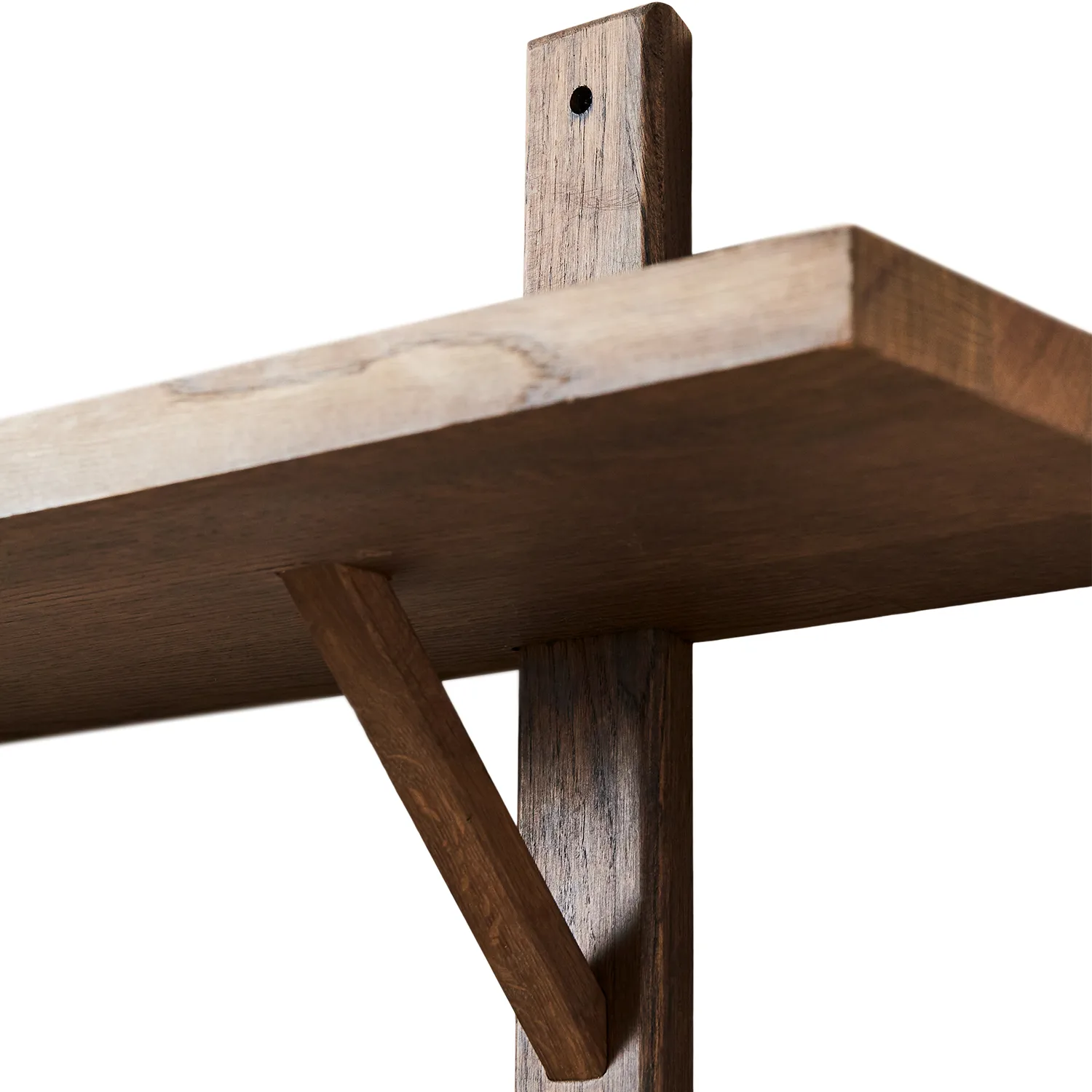 Toronto vägghylla 93 cm, Mörkoljad ek MUUBS