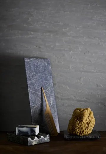 Vita dekorationsbricka - Seagrass, 30x12 cm - MUUBS