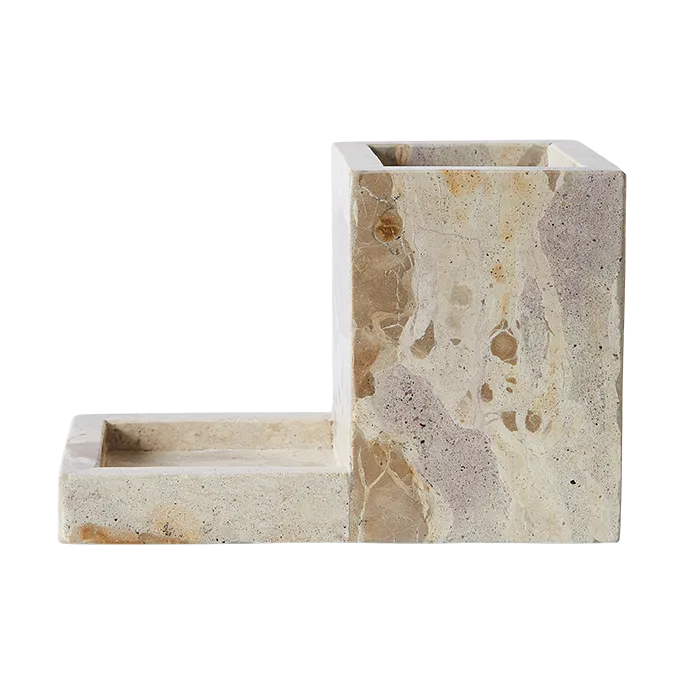 Vita diskborsthållare, Seashell MUUBS