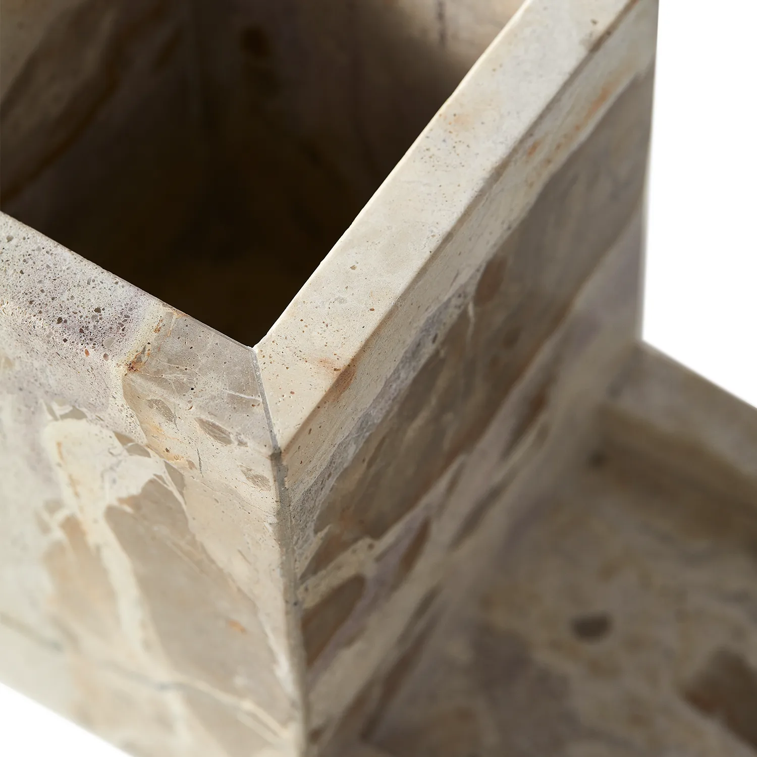 Vita diskborsthållare, Seashell MUUBS