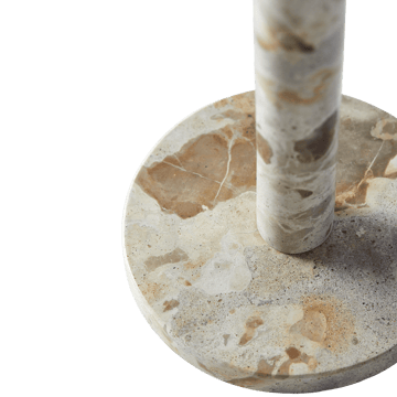 Vita hushållspappershållare 31 cm - Seashell - MUUBS