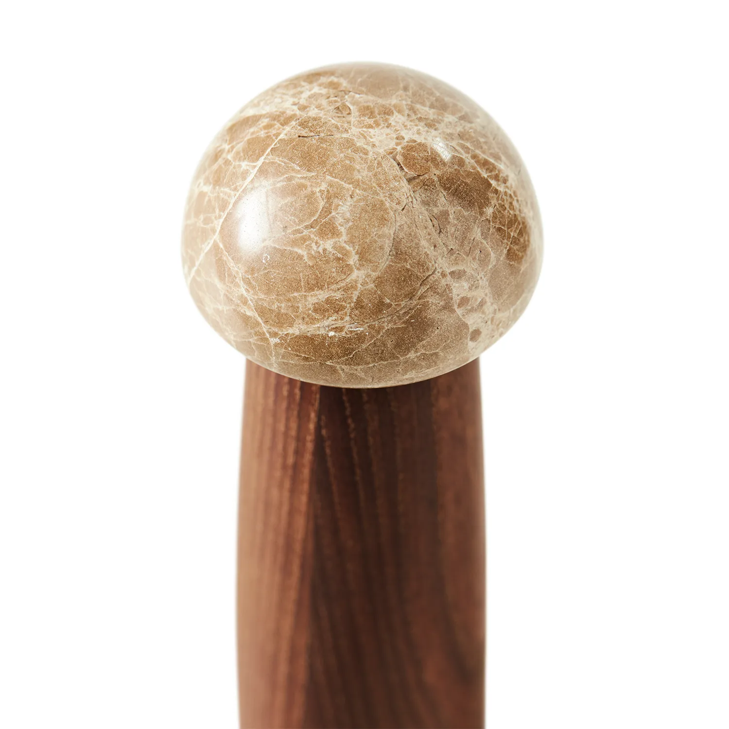 Yami salt- och pepparkvarn M, Karboniserad ask-marmor MUUBS