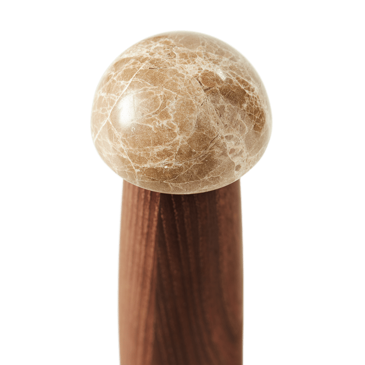 Yami salt- och pepparkvarn M - Karboniserad ask-marmor - MUUBS