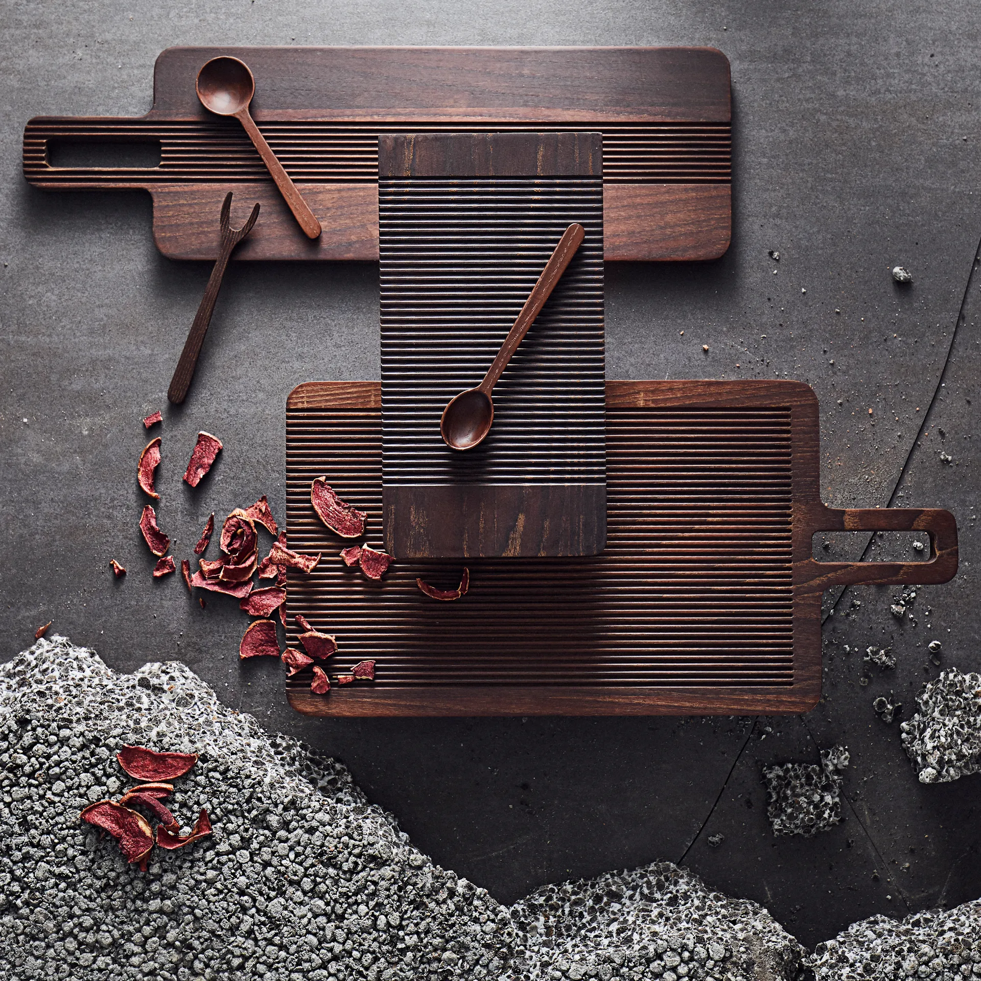 Yami tapasbricka 15x49 cm, Brun MUUBS