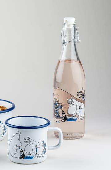Blueberries glasflaska 0,5 L - Transparent - Muurla