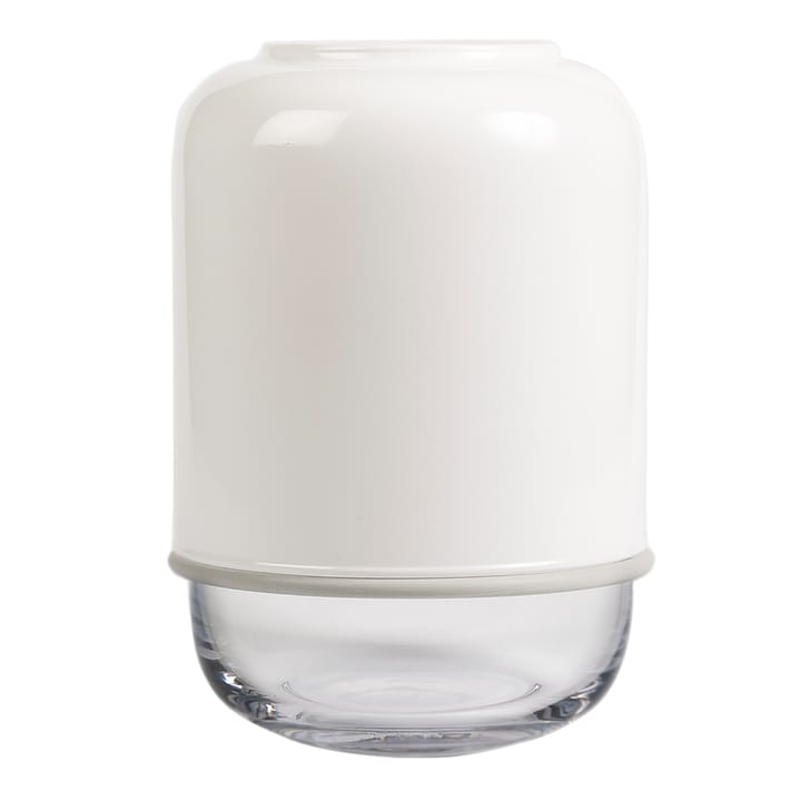 Capsule justerbar vas 18-28 cm, Vit-klar Muurla