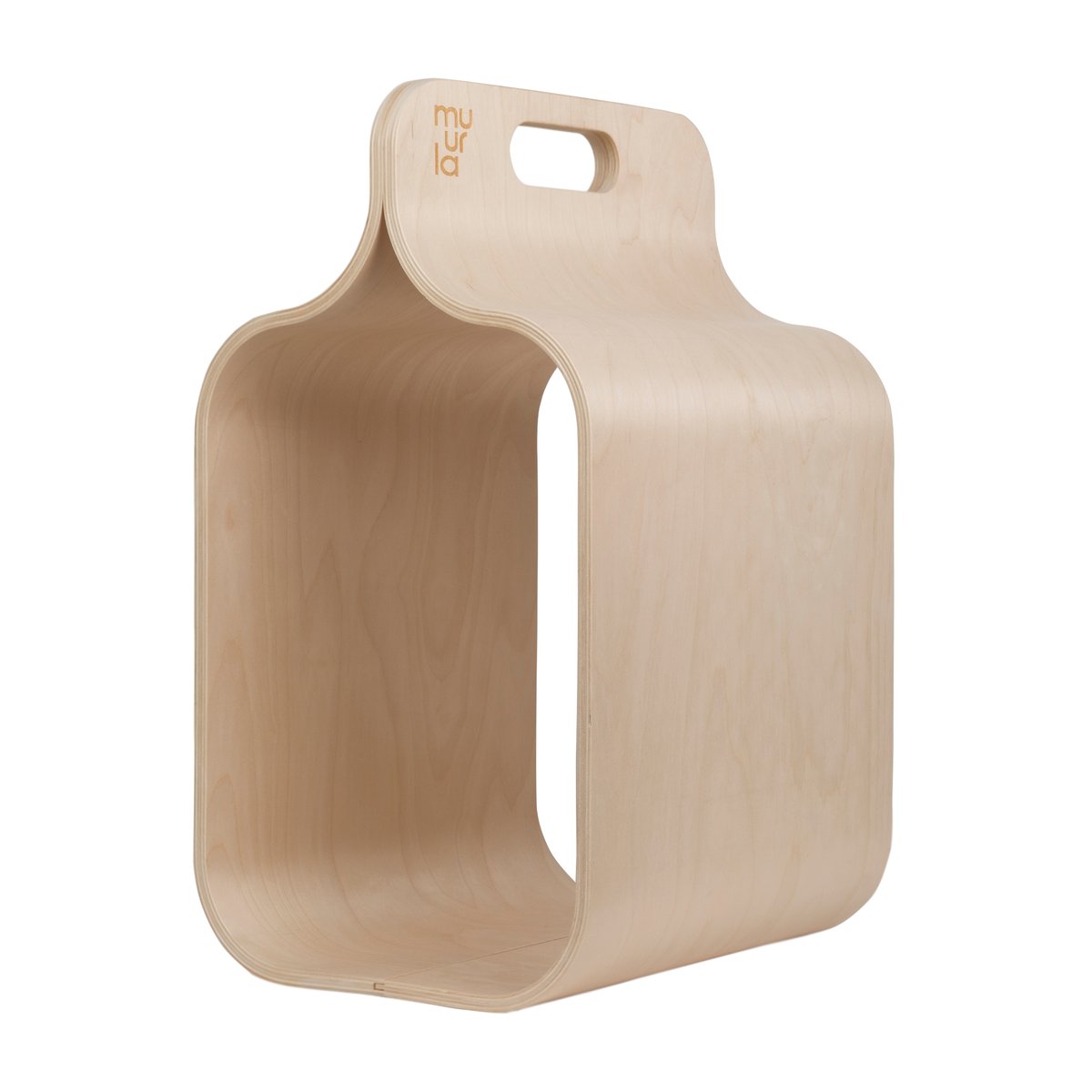 Muurla Carrier tidningsställ Björk | Skandinavisk Design | Tidningsförvaring | Beige
