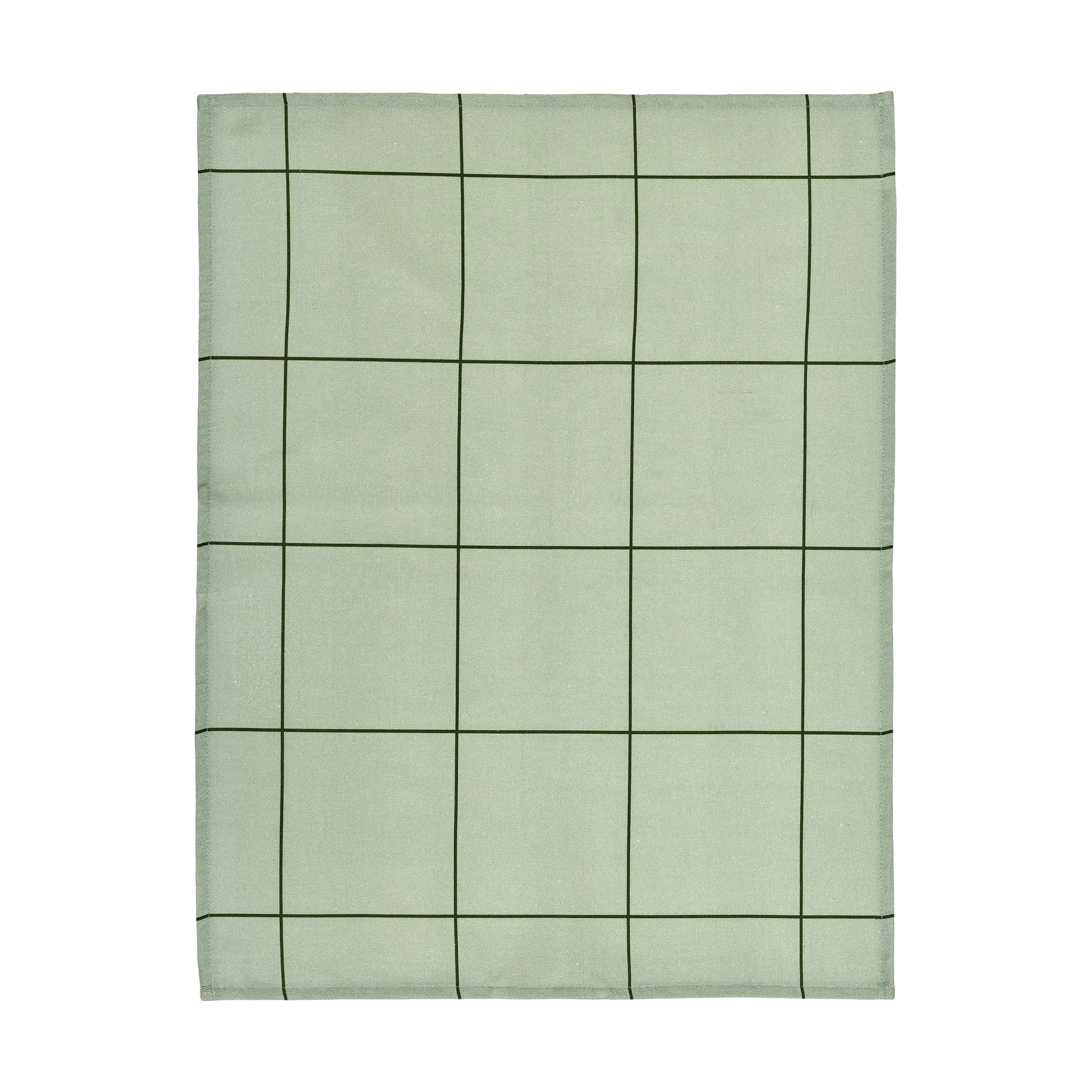 Checks & Stripes kökshandduk 50x70 cm, Green Muurla
