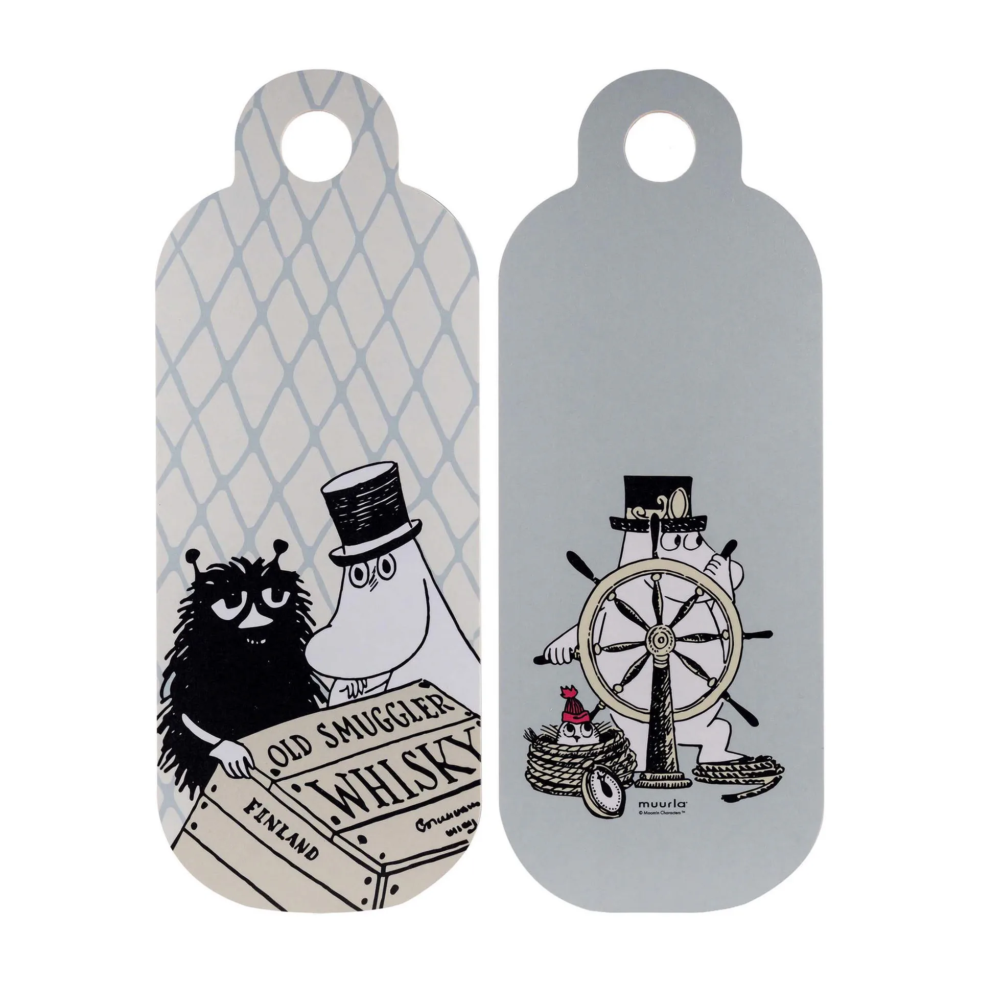 Chop & Serve The Adventurer bricka 17x44cm, Multi Muurla