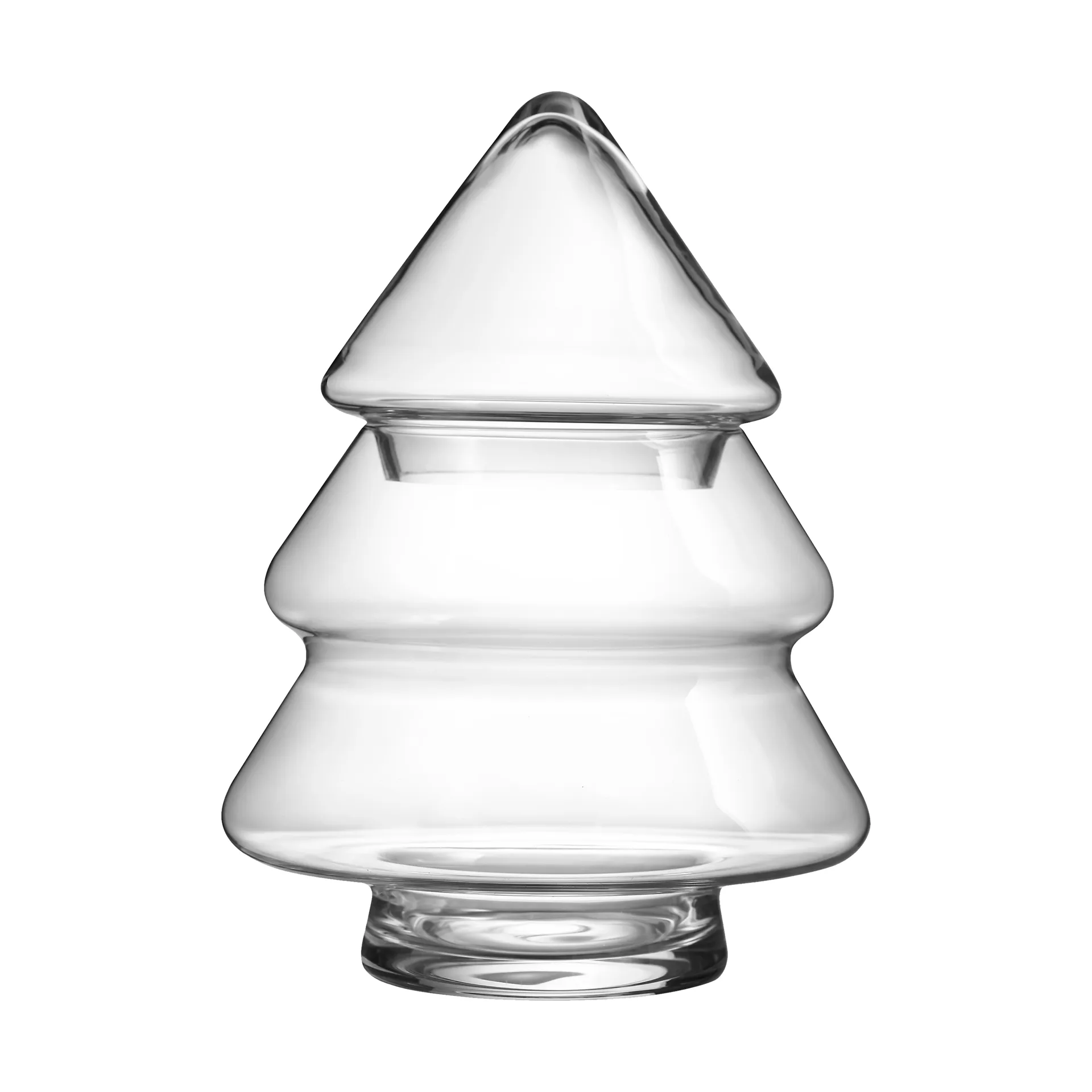 Glass tree glasburk med lock, 20 cm Muurla