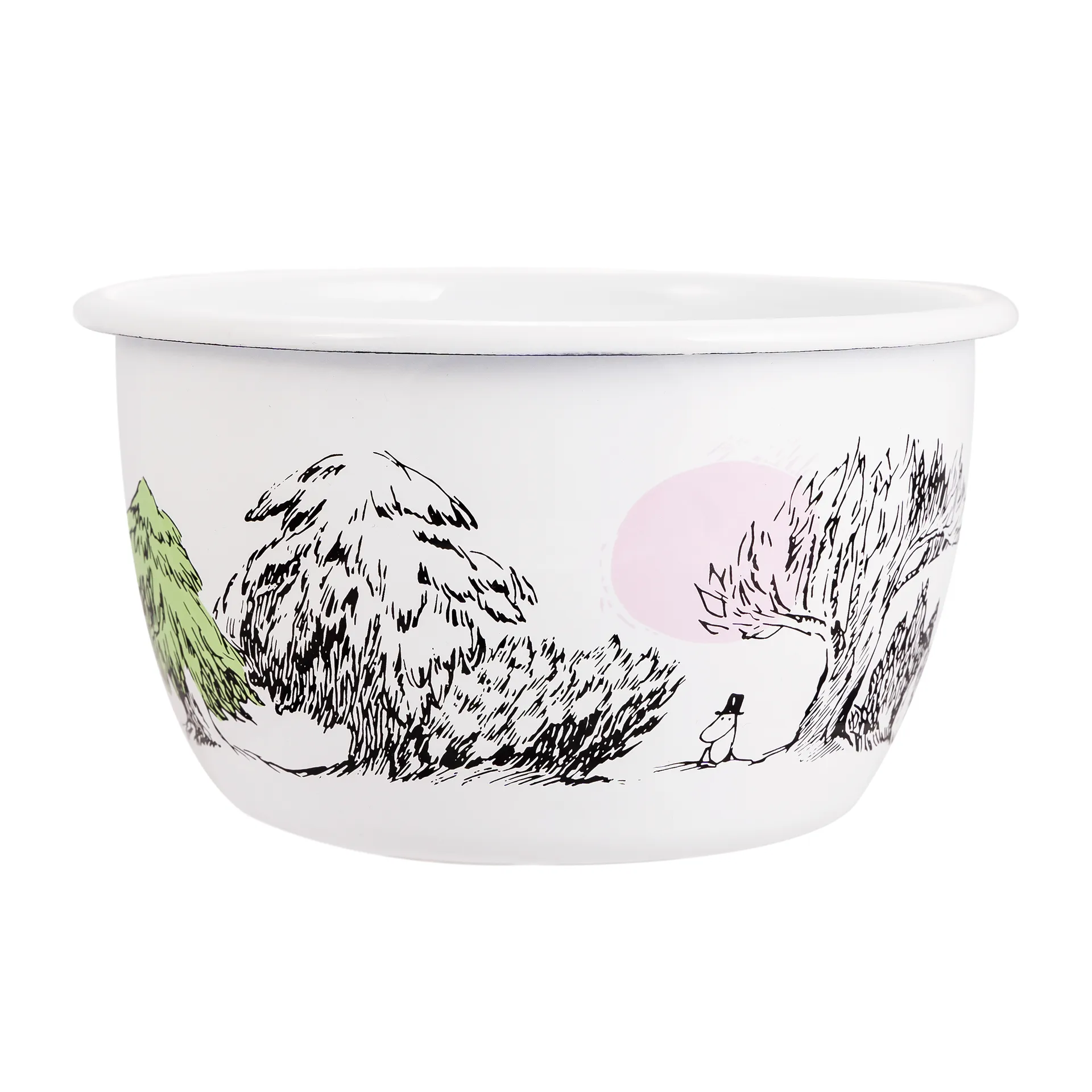 Just wandering emaljskål 2 L, Multi Muurla