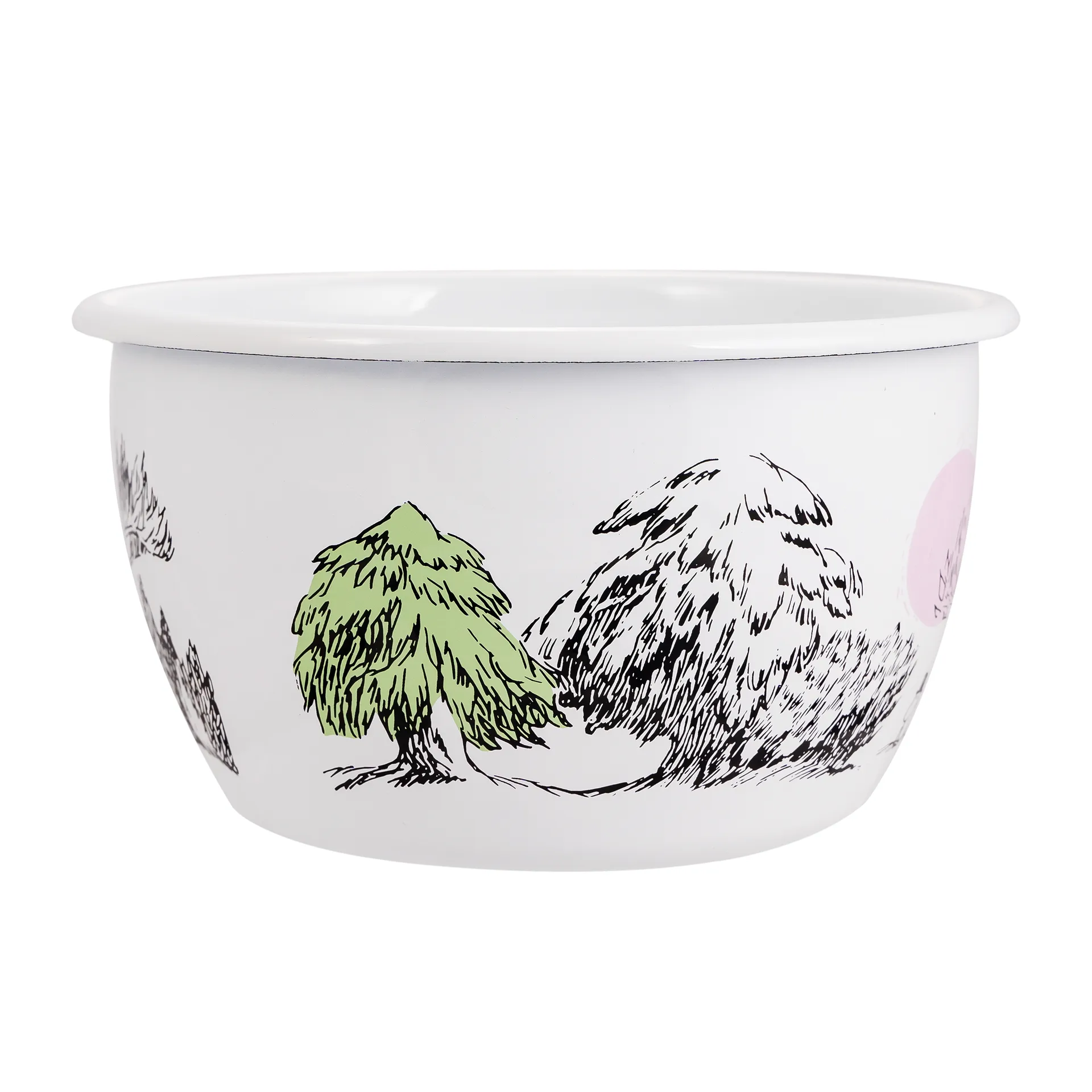 Just wandering emaljskål 2 L, Multi Muurla