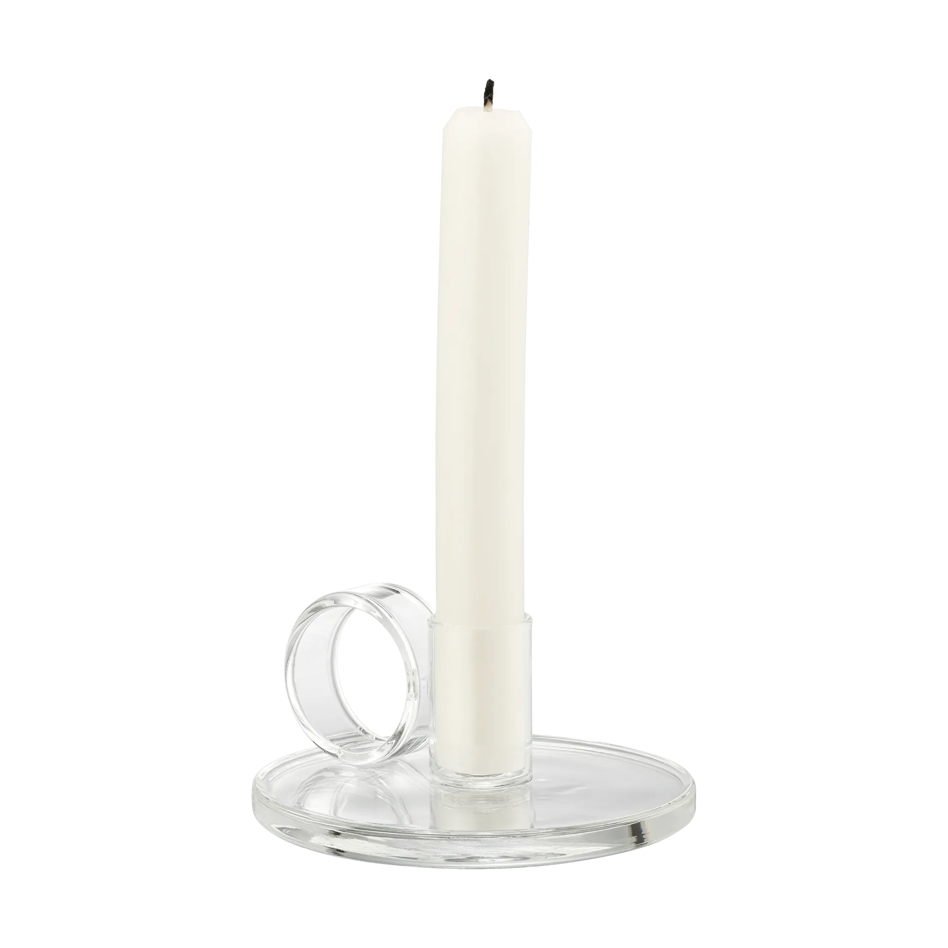 Loop ljusstake Ø11 cm, Klar Muurla