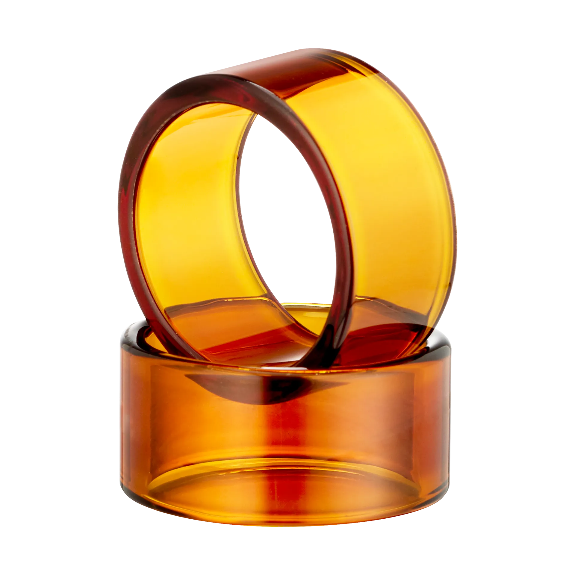 Loop servettring 2-pack, Amber Muurla