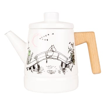 Missing you kaffekanna emalj 1,6 l - Vit - Muurla
