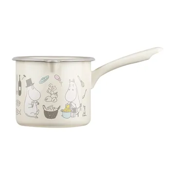 Moomin Bon Appétit kastrull 1,3 liter - Beige - Muurla