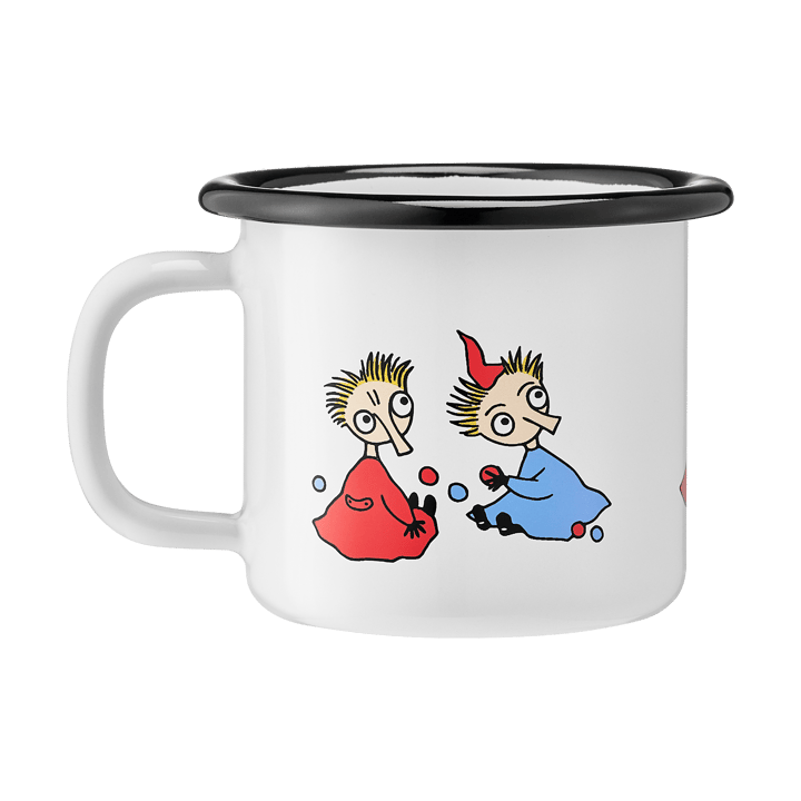 Moomin emaljmugg 1,5 dl - Thingumy and Bob - Muurla