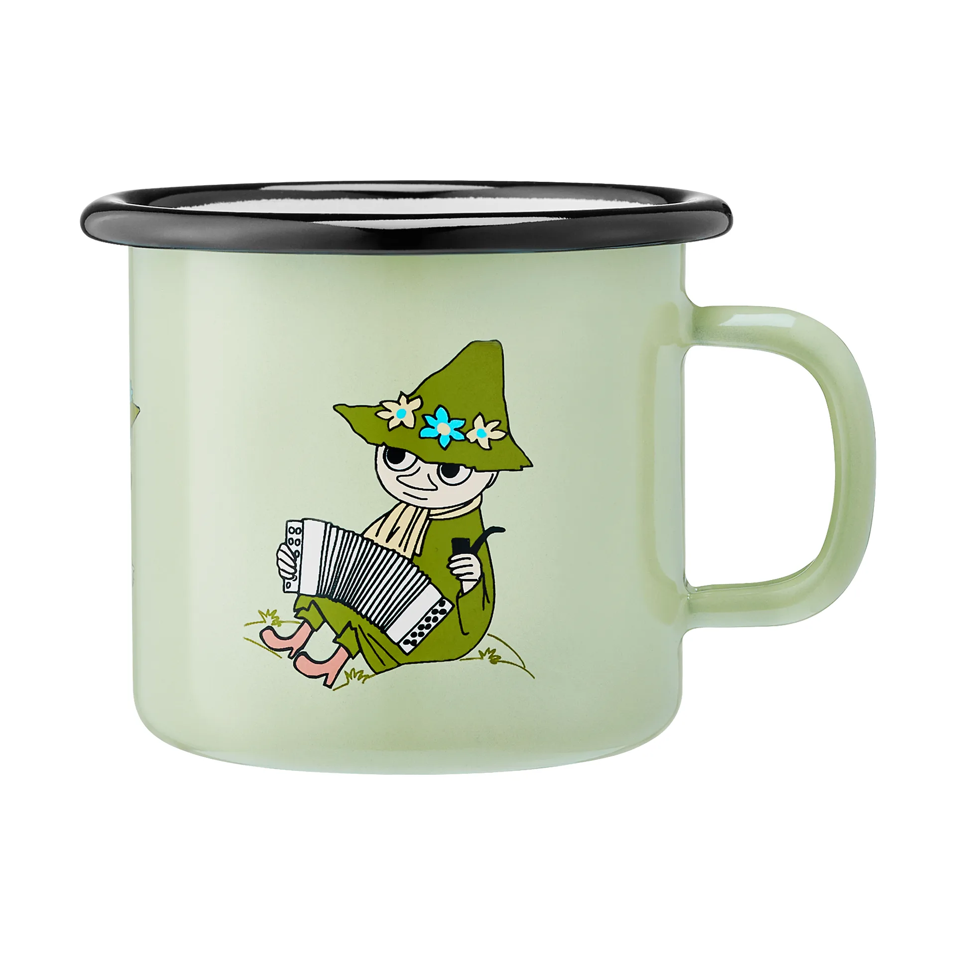 Moomin emaljmugg 2,5 dl, Snufkin Muurla