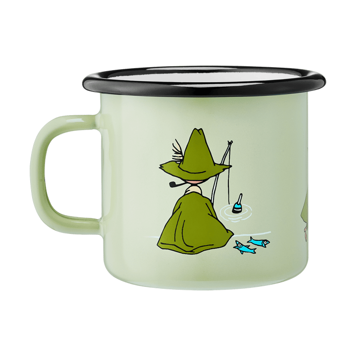 Moomin emaljmugg 2,5 dl - Snufkin - Muurla