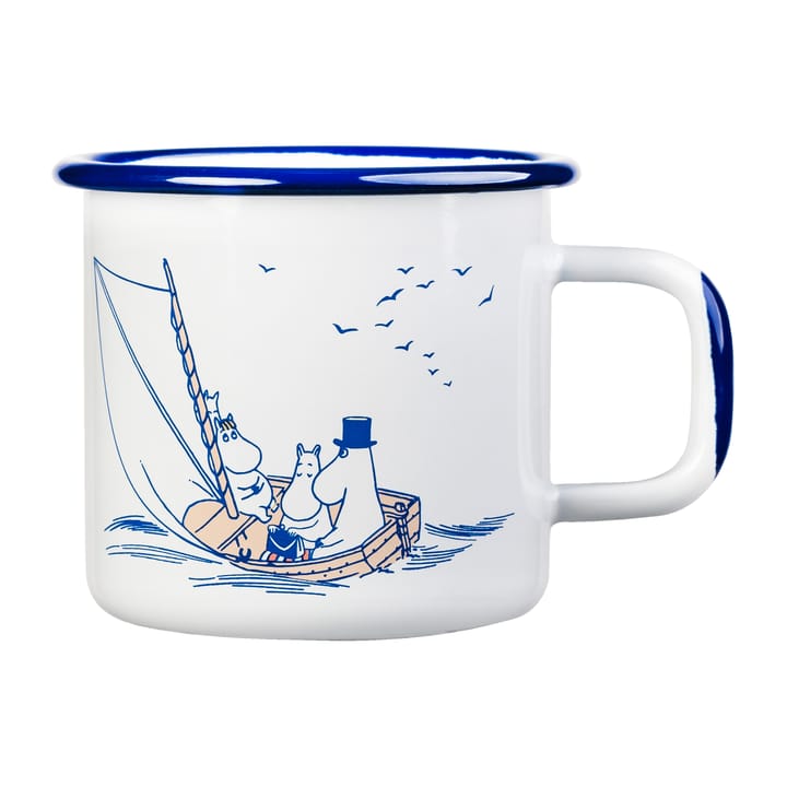 Moomin emaljmugg 37 cl - Sailors - Muurla