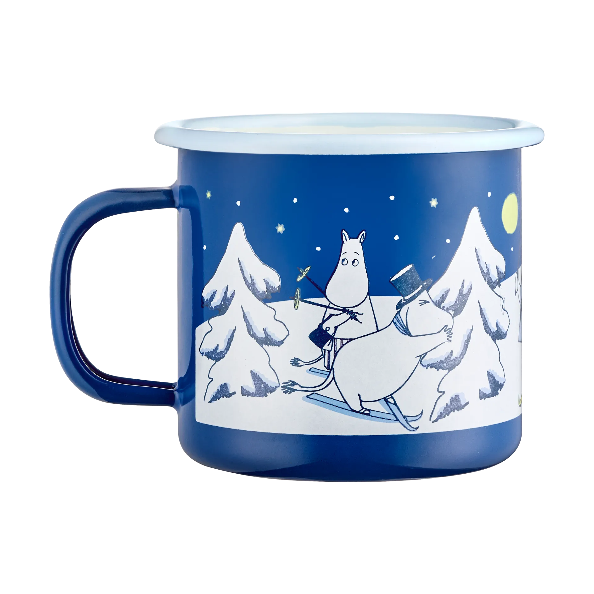Moomin emaljmugg 37 cl, Starry night Muurla