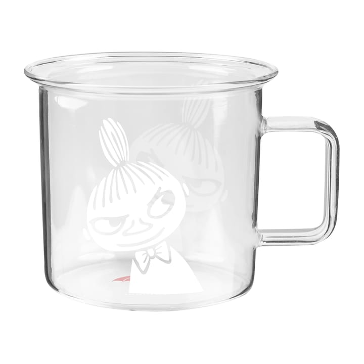 Moomin glasmugg klar 35 cl - Little My - Muurla