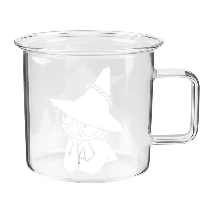 Moomin glasmugg klar 35 cl - Snufkin - Muurla