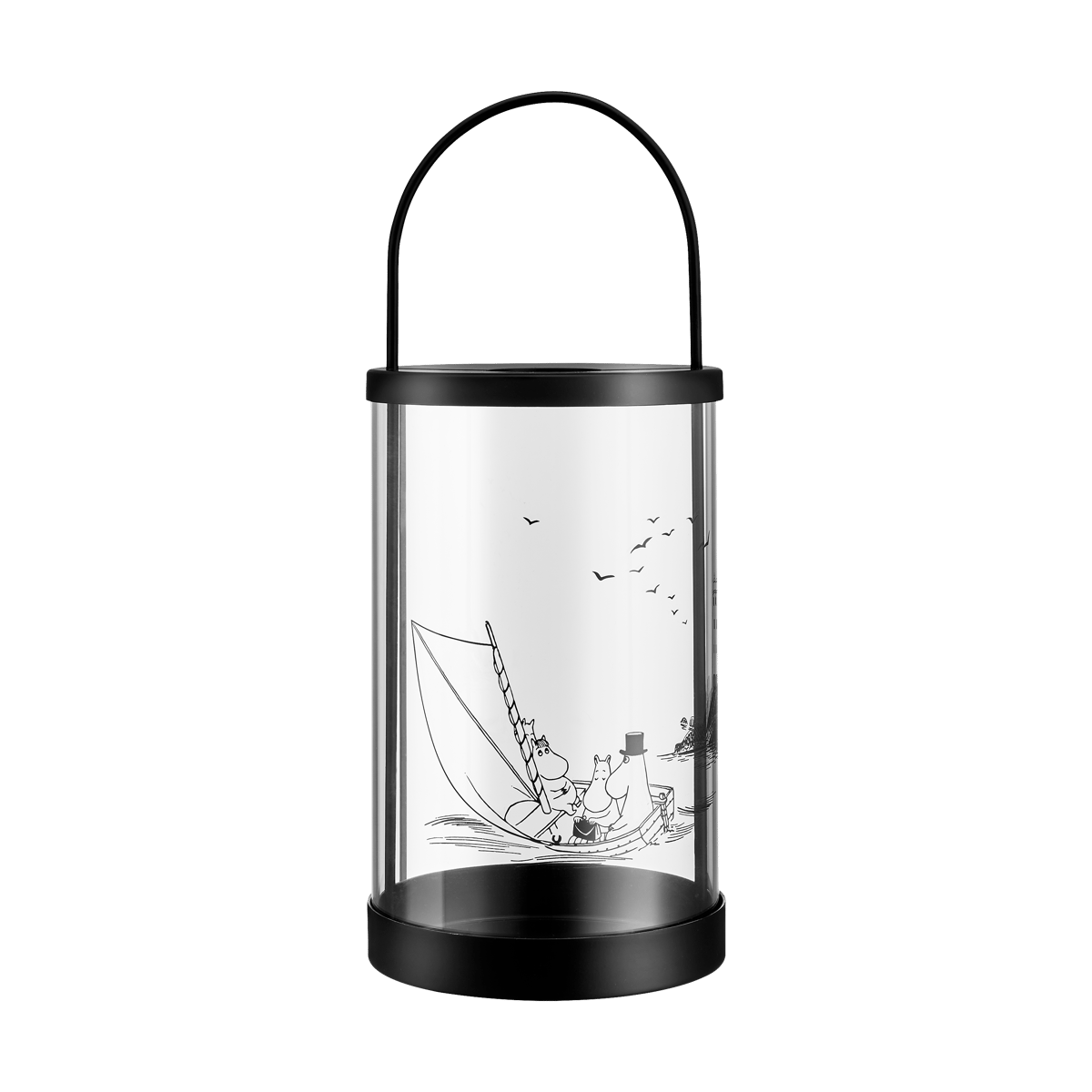 Muurla Moomin ljuslykta Sailors | Skandinavisk Design | Ljuslyktor & Ljusfat | Svart