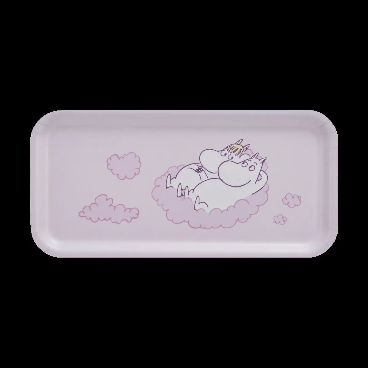 Muurla Mumin bricka 13x27 cm In the clouds