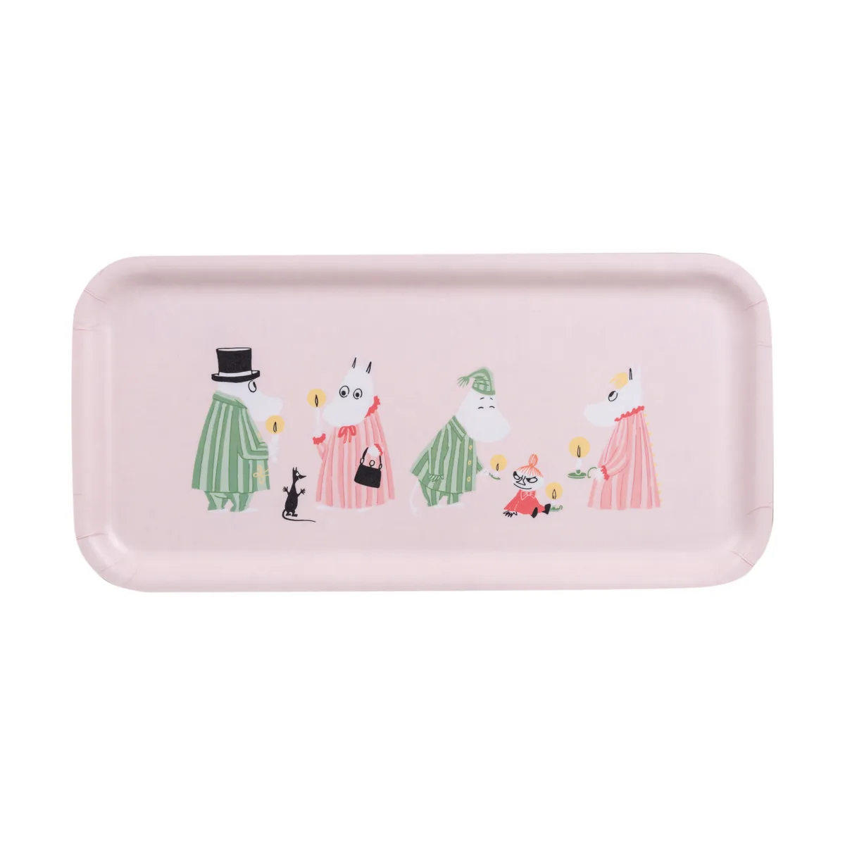 Muurla Mumin bricka 13x27 cm Pyjamas