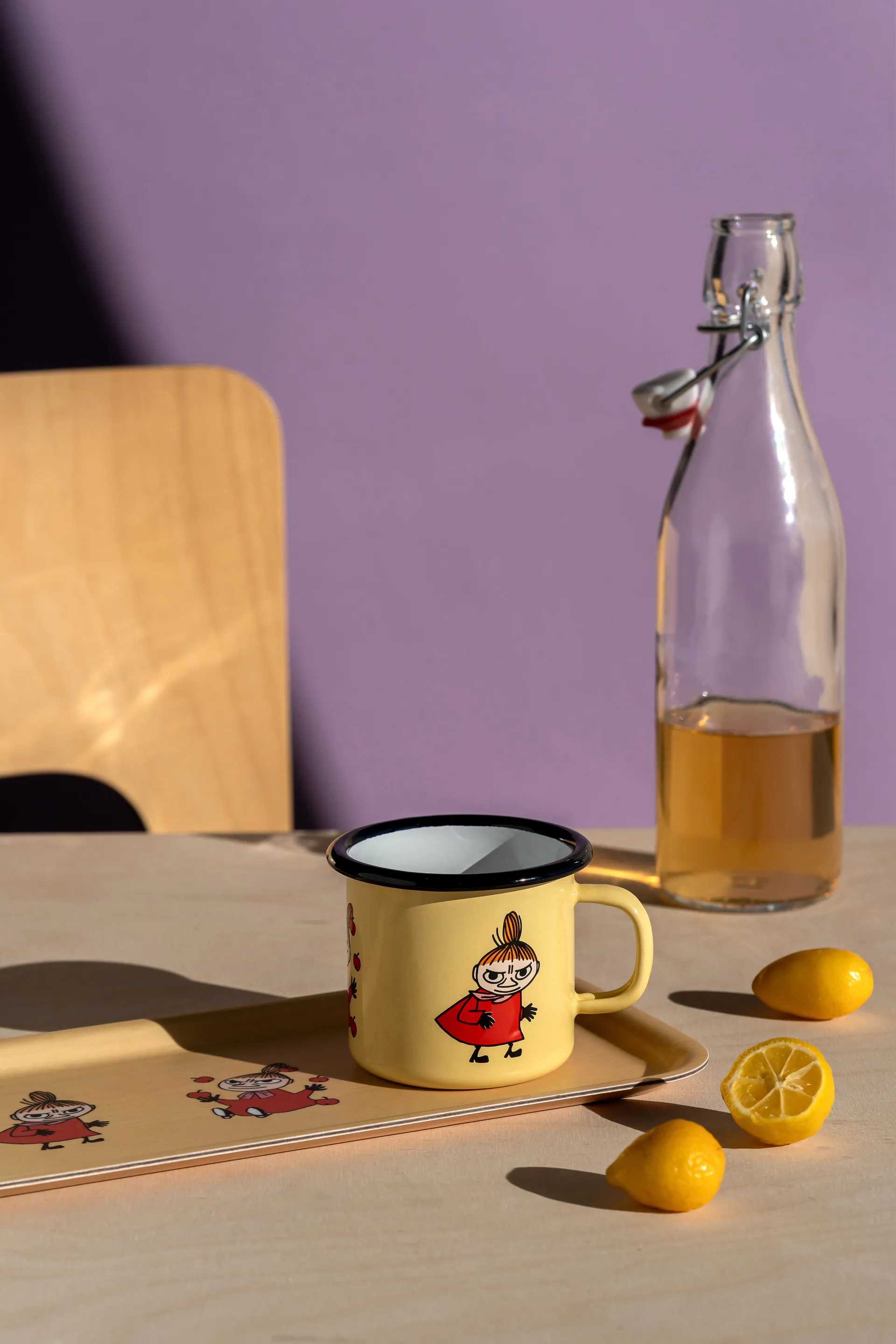 Mumin bricka 13x27 cm, Retro Little My Muurla