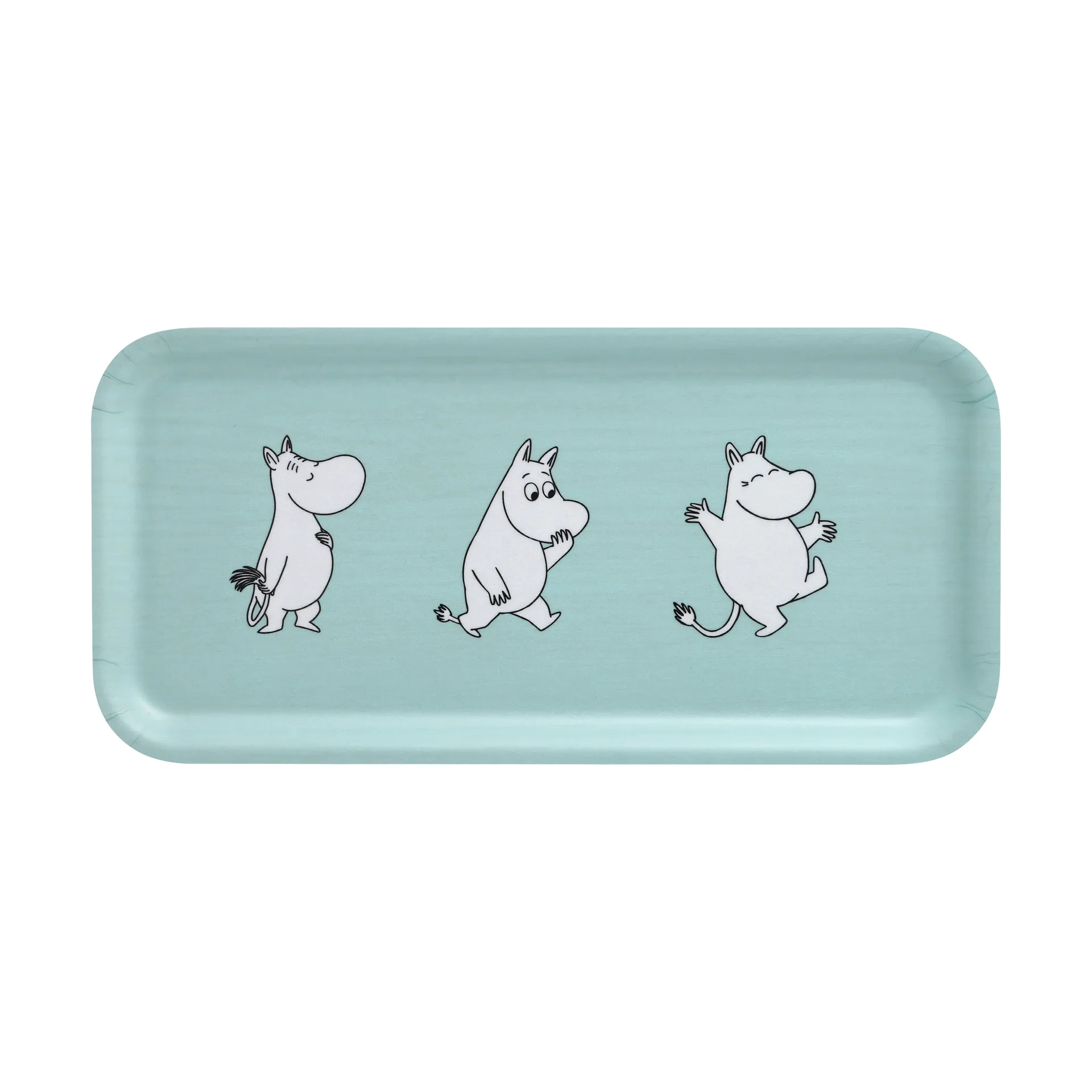 Mumin bricka 13x27 cm, Retro Moomin Muurla